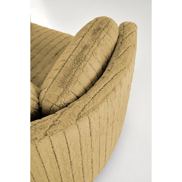 Fotel PEGAS wypoczynkowy musztardowy - Halmar