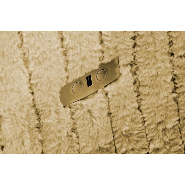 Fotel PEGAS wypoczynkowy musztardowy - Halmar