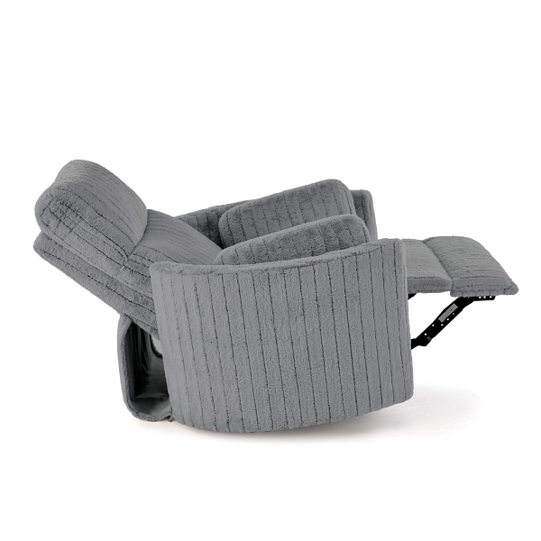 Fotel PEGAS wypoczynkowy popielaty - Halmar