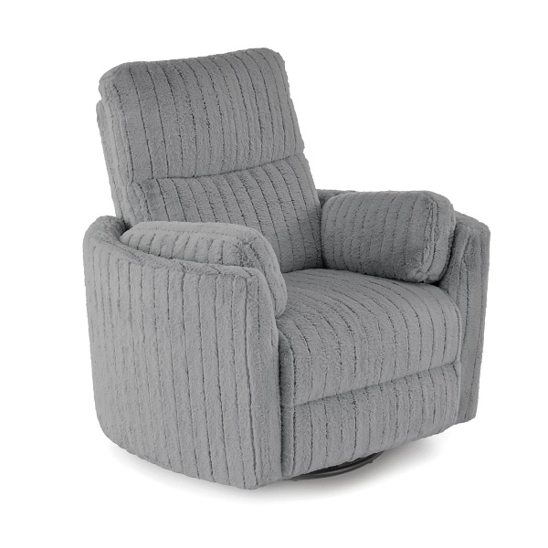 Fotel PEGAS wypoczynkowy popielaty - Halmar