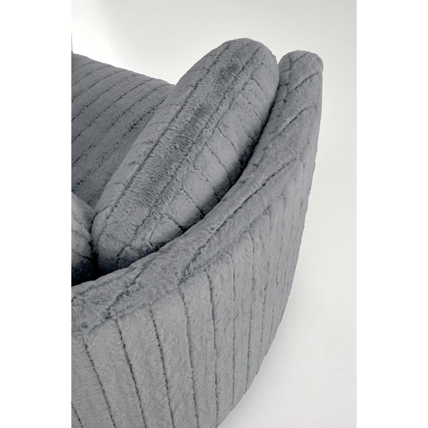 Fotel PEGAS wypoczynkowy popielaty - Halmar