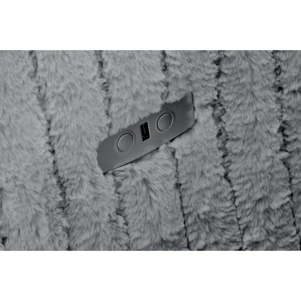 Fotel PEGAS wypoczynkowy popielaty - Halmar