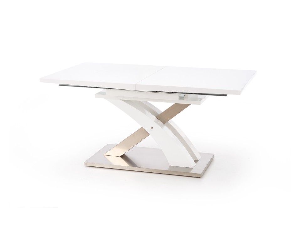 Stół SANDOR rozkładany biały lakierowany - Halmar