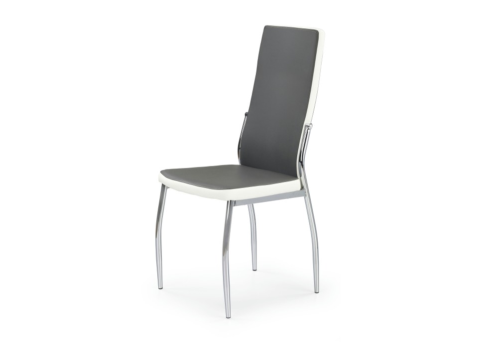 Krzesło K210 popiel / biały - Halmar