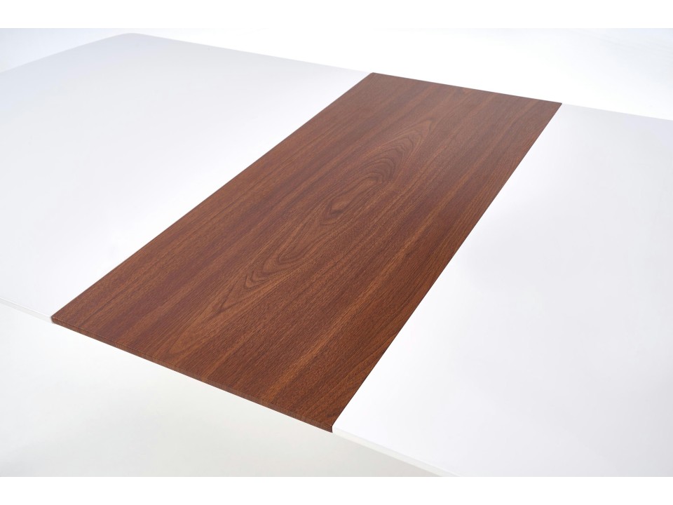Stół RICHARD rozkładany czereśnia / biały - Halmar