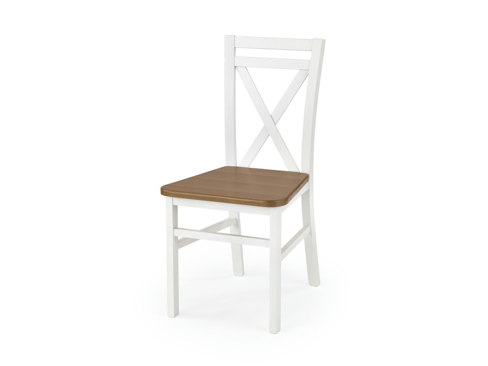 Krzesło DARIUSZ 2 biały / olcha - Halmar