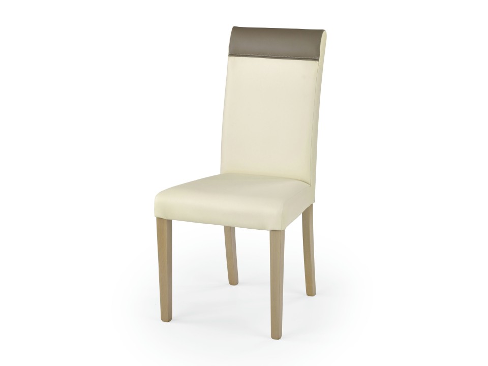 Krzesło NORBERT dąb sonoma / tap: kremowy - Halmar