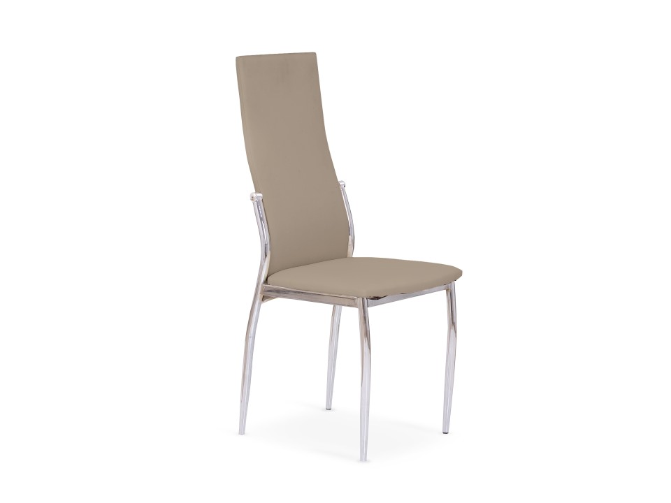 Krzesło K3 chrom/cappuccino - Halmar