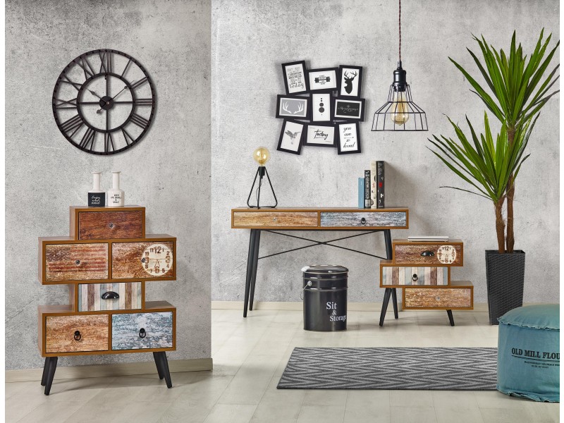 Biurko MEZO B1 wielobarwny - Halmar