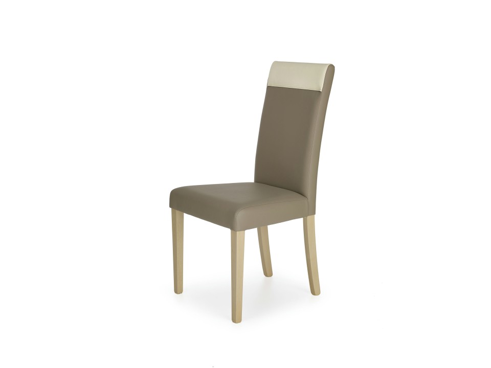 Krzesło NORBERT dąb sonoma / tap. beżowy - Halmar