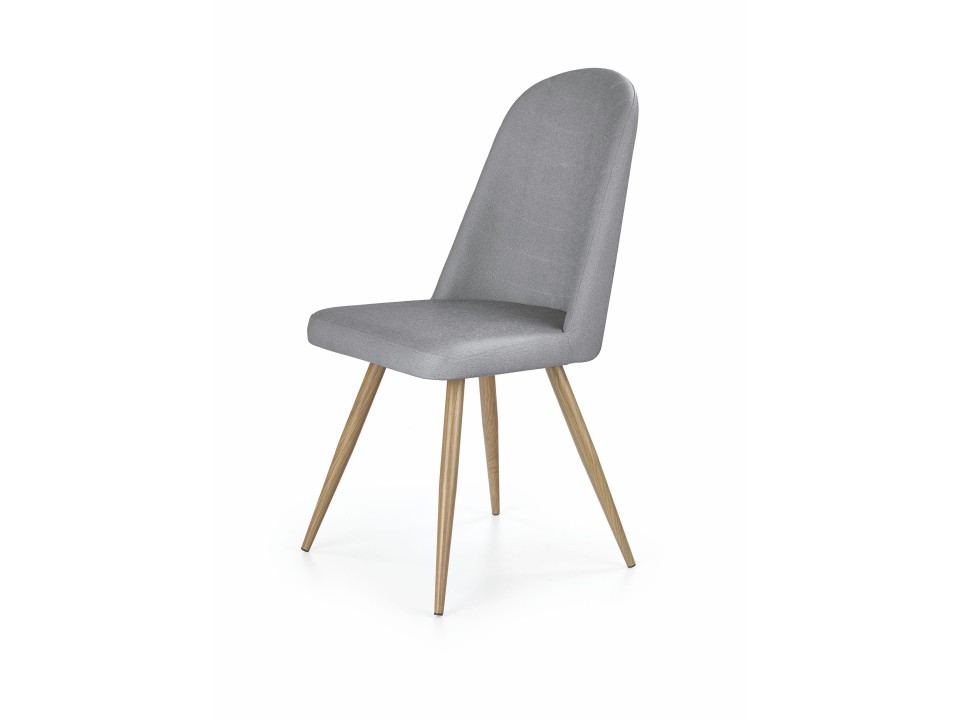 Krzesło K214 popiel / dąb miodowy - Halmar