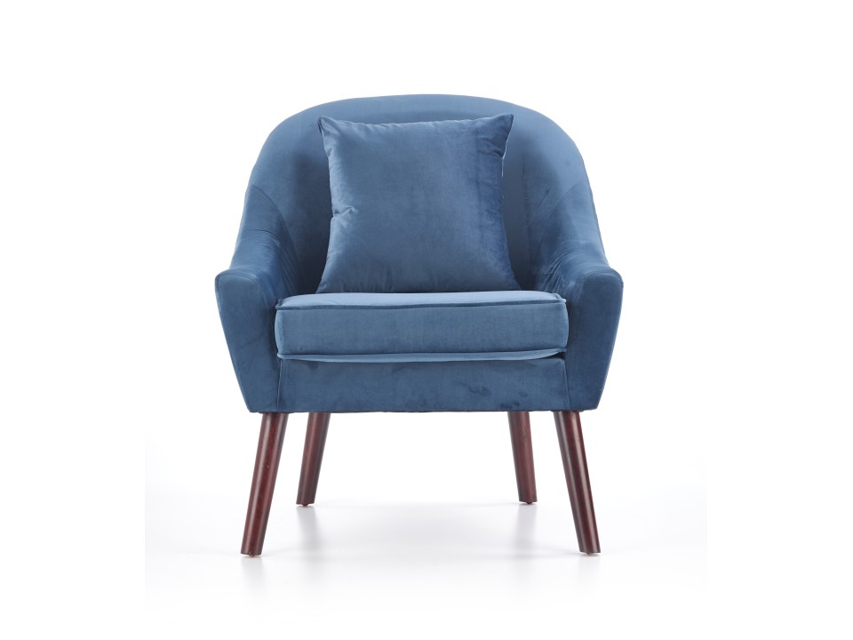Fotel OPALE wypoczynkowy ciemny niebieski - Halmar