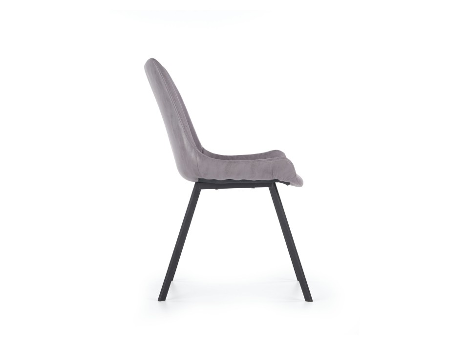 Krzesło K279 popielaty / czarny - Halmar
