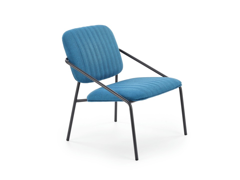 Fotel DENNIS niebieski - Halmar
