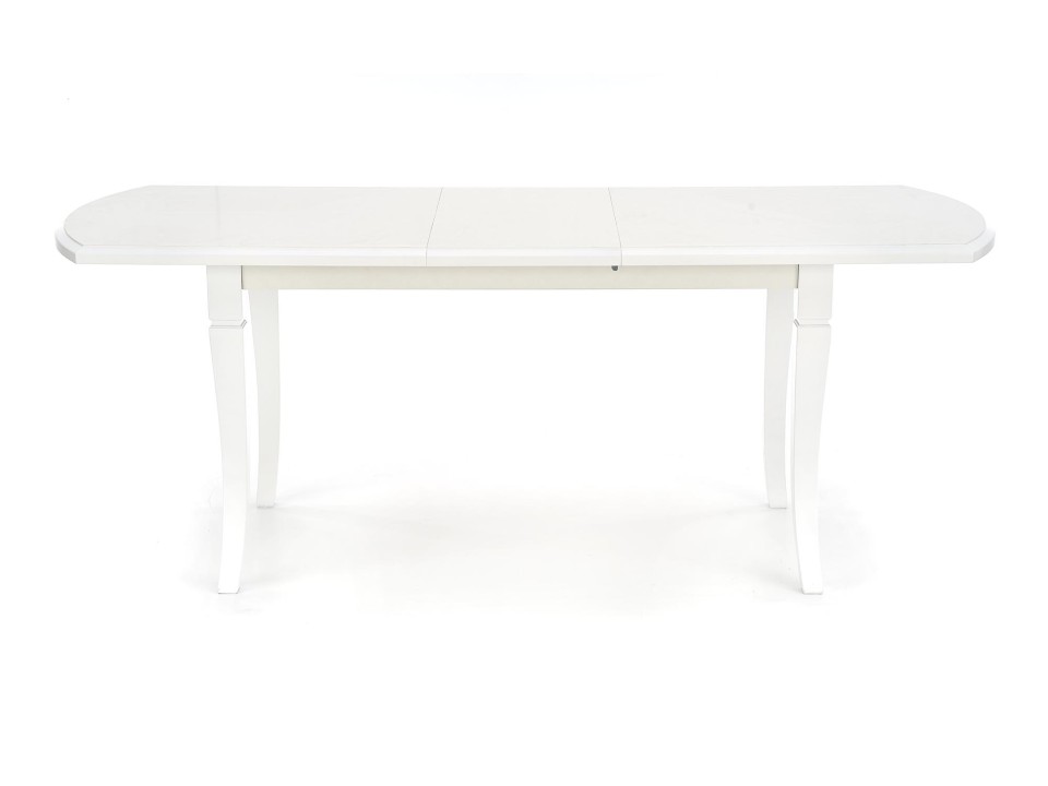 Stół FRYDERYK 160/240 cm kolor biały - Halmar