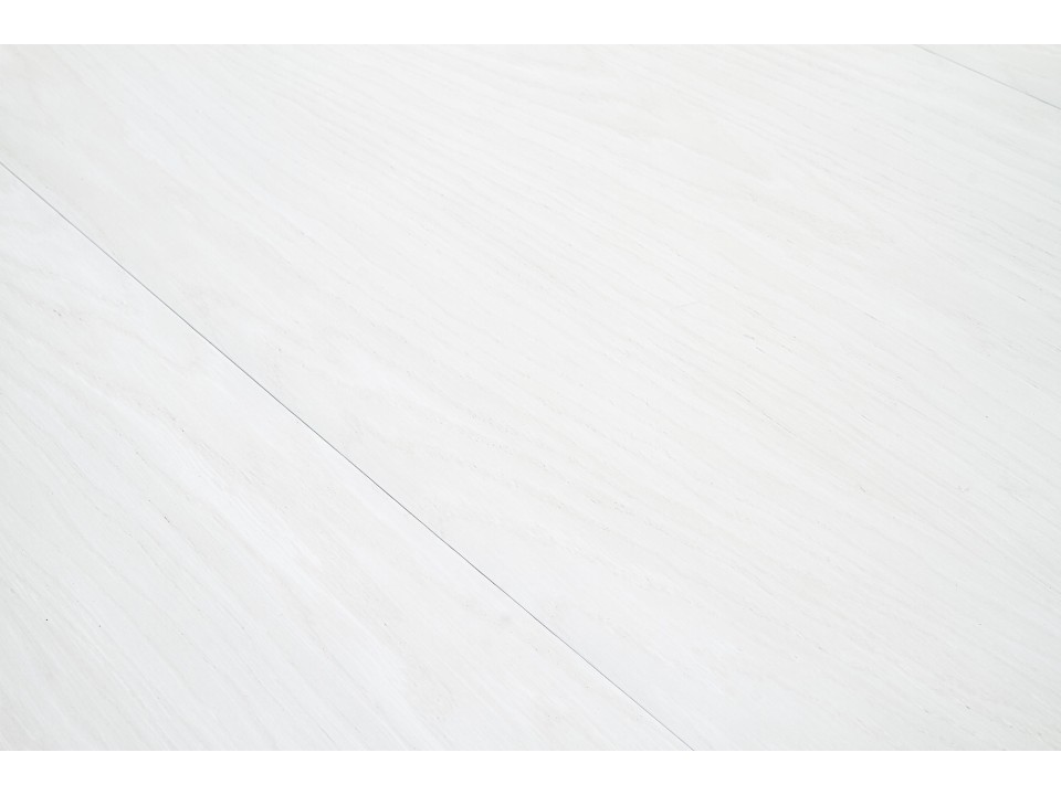 Stół SORBUS rozkładany, blat - biały, nogi - białe - Halmar