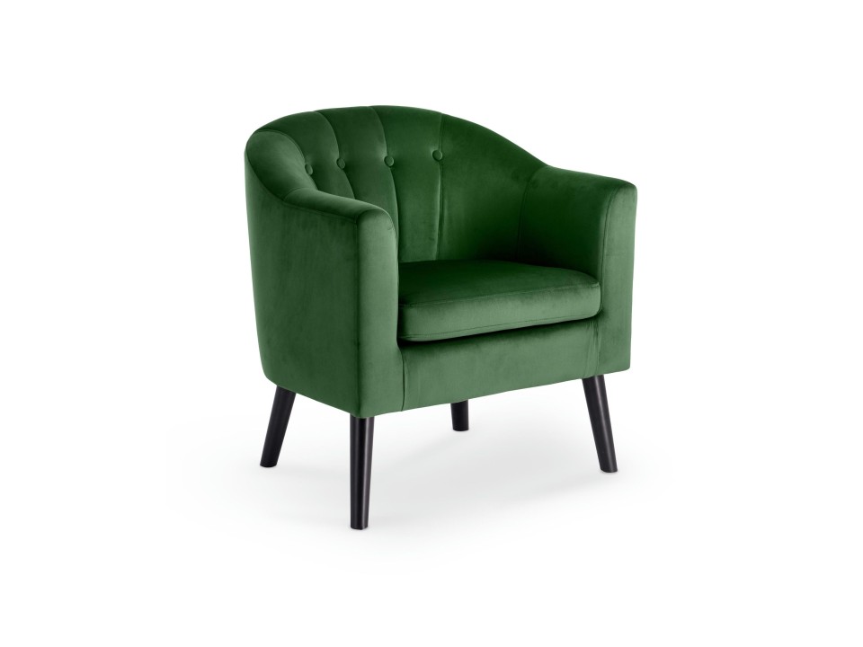 Fotel MARSHAL wypoczynkowy ciemny zielony - Halmar