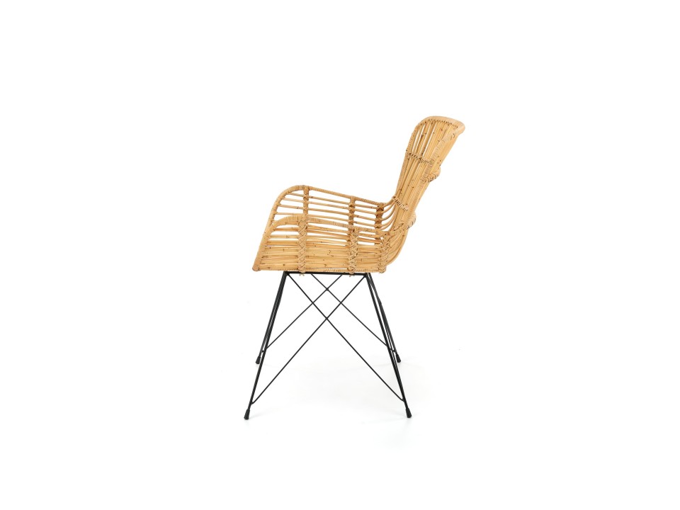 Krzesło K335 rattan naturalny - Halmar