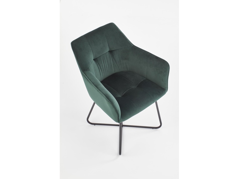 Krzesło K377 ciemny zielony - Halmar