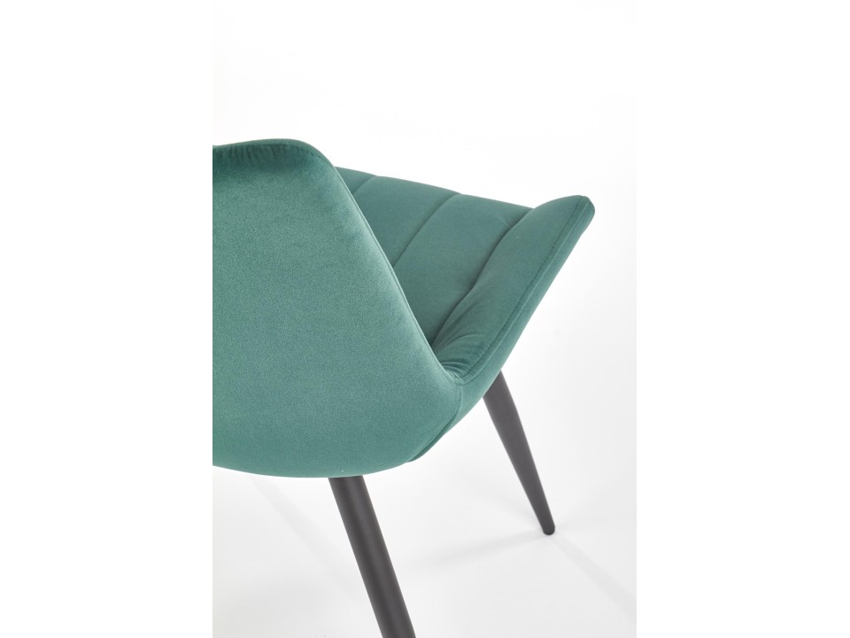 Krzesło K388 ciemny zielony - Halmar
