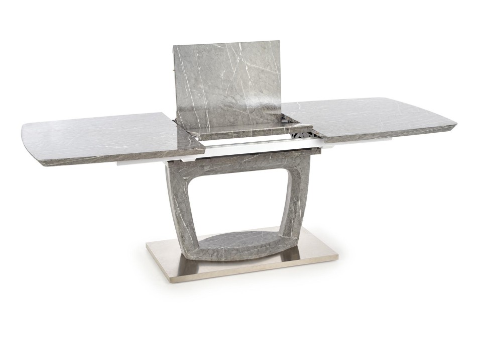 Stół ARTEMON rozkładany popielaty marmur - Halmar