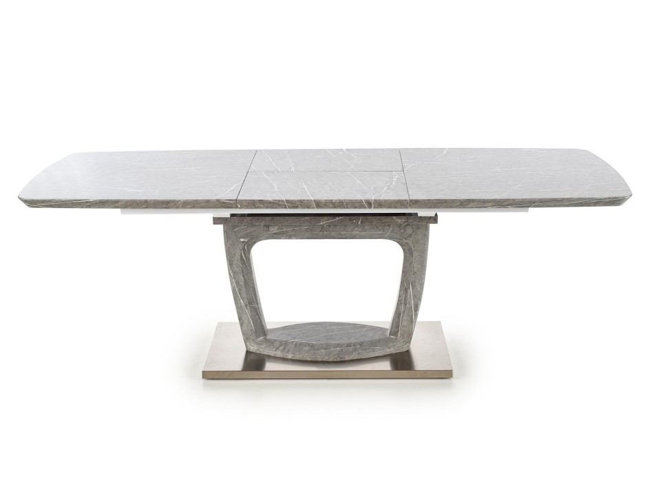 Stół ARTEMON rozkładany popielaty marmur - Halmar