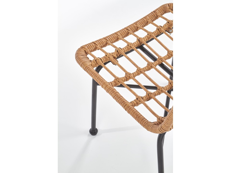 Krzesło K401 naturalny / czarny - Halmar