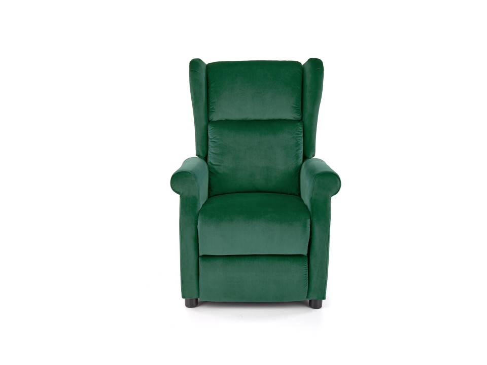 Fotel AGUSTIN 2 wypoczynkowy ciemny zielony - Halmar