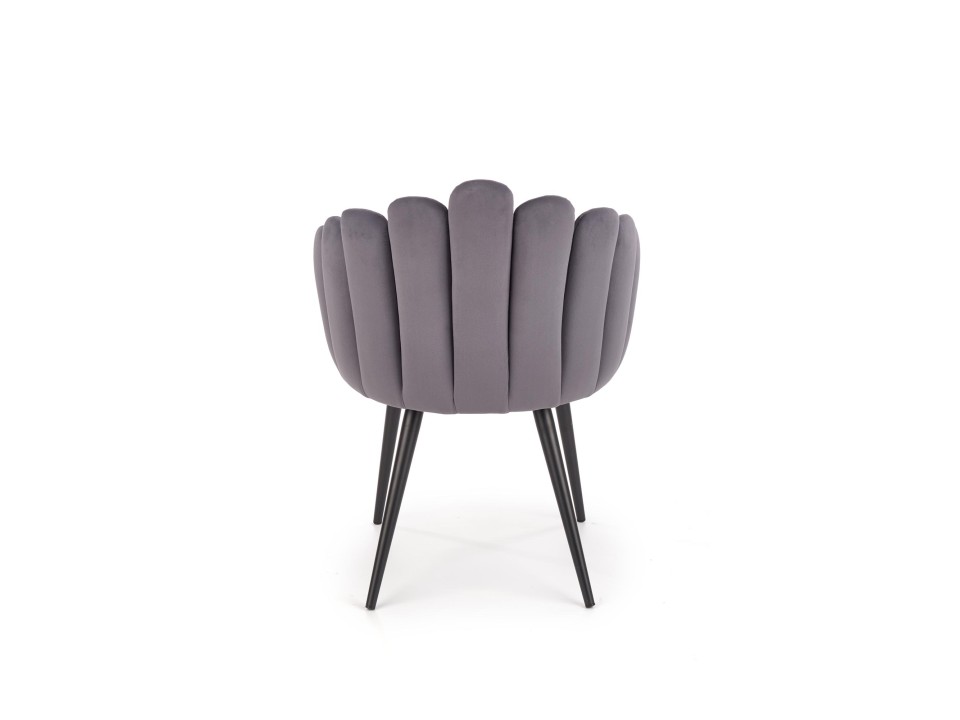 Krzesło K410 popielaty velvet - Halmar