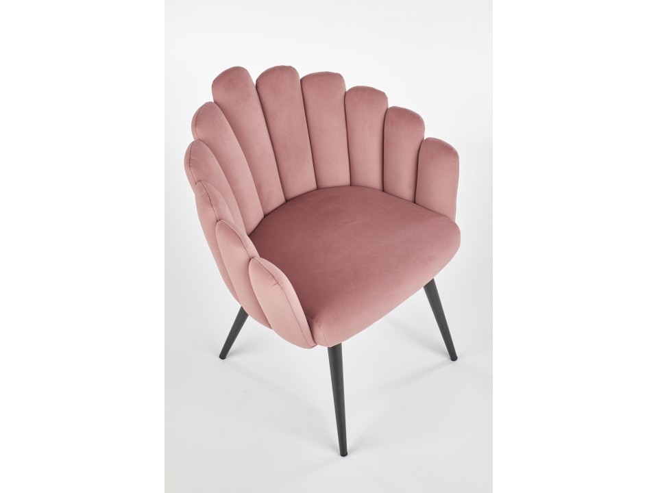 Krzesło K410 różowy velvet - Halmar