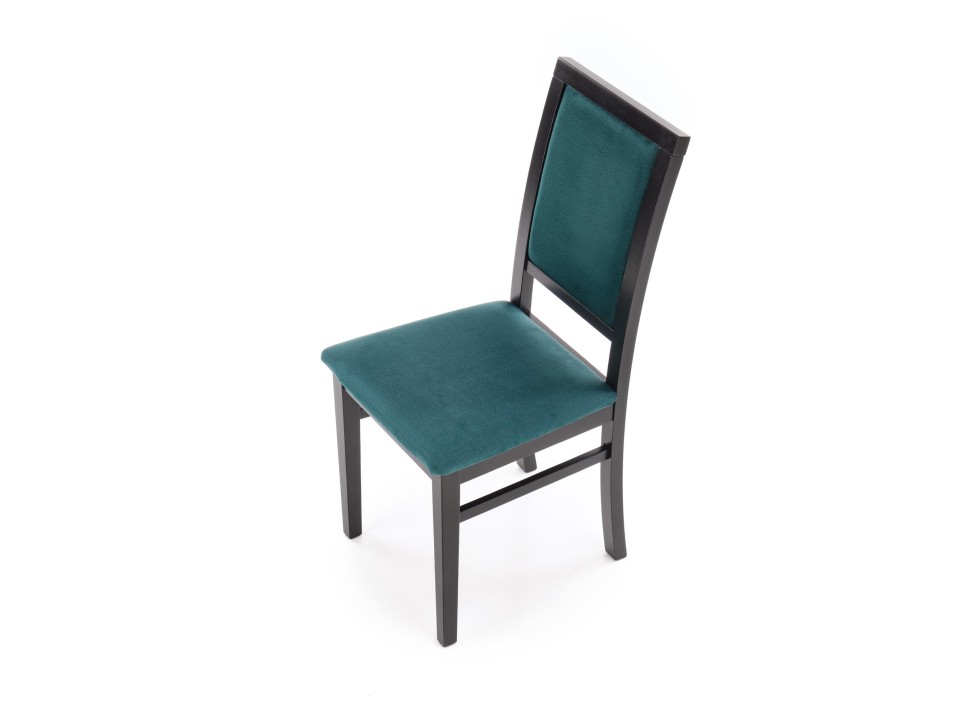 Krzesło SYLWEK1 czarny / tap: velvet Monolith 37 - Halmar