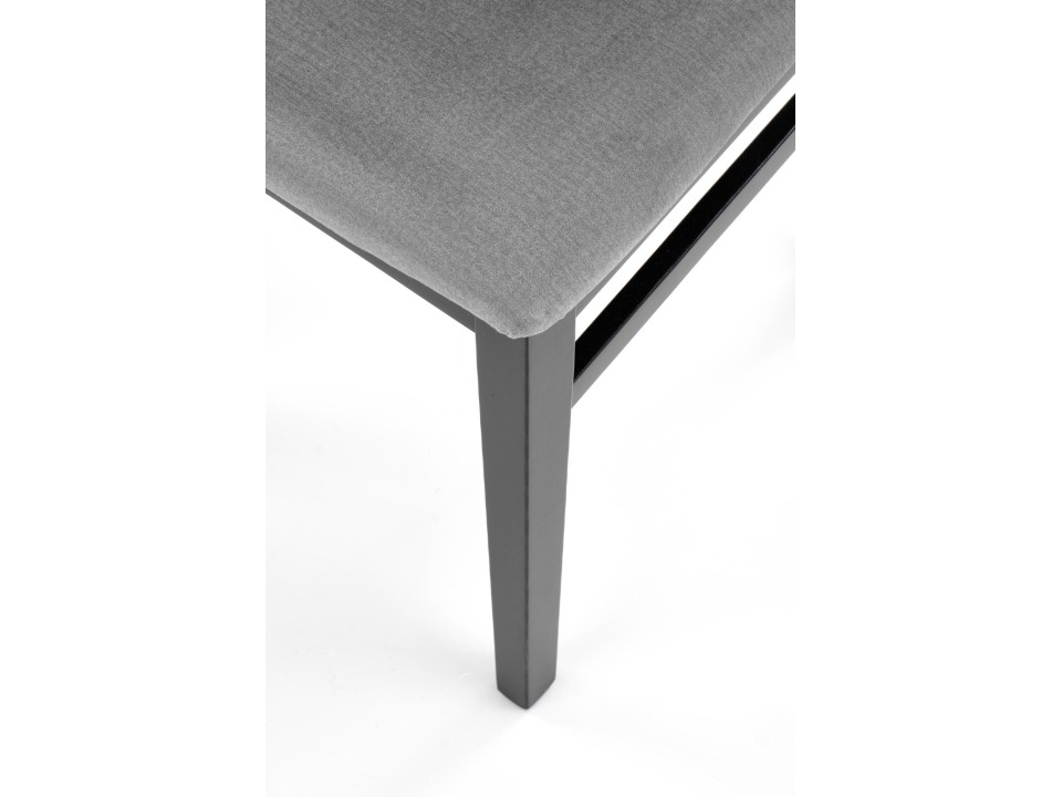 Krzesło SYLWEK1 czarny / tap: velvet Monolith 85 - Halmar