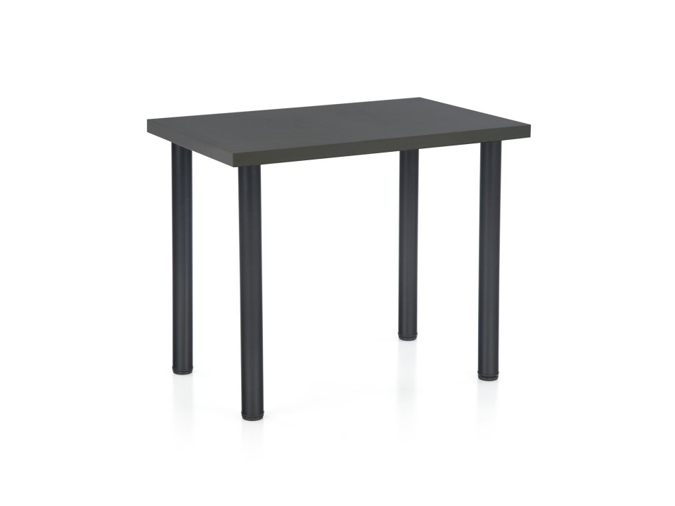 Stół MODEX 2 90 kolor blat - antracyt, nogi - czarny - Halmar