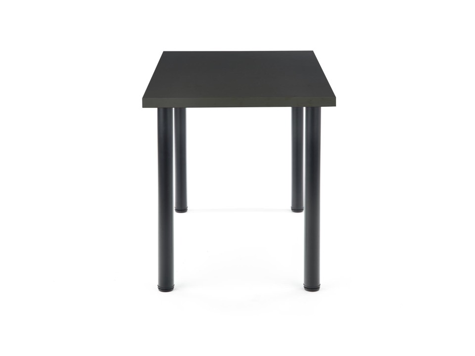Stół MODEX 2 120 kolor blat - antracyt, nogi - czarny - Halmar