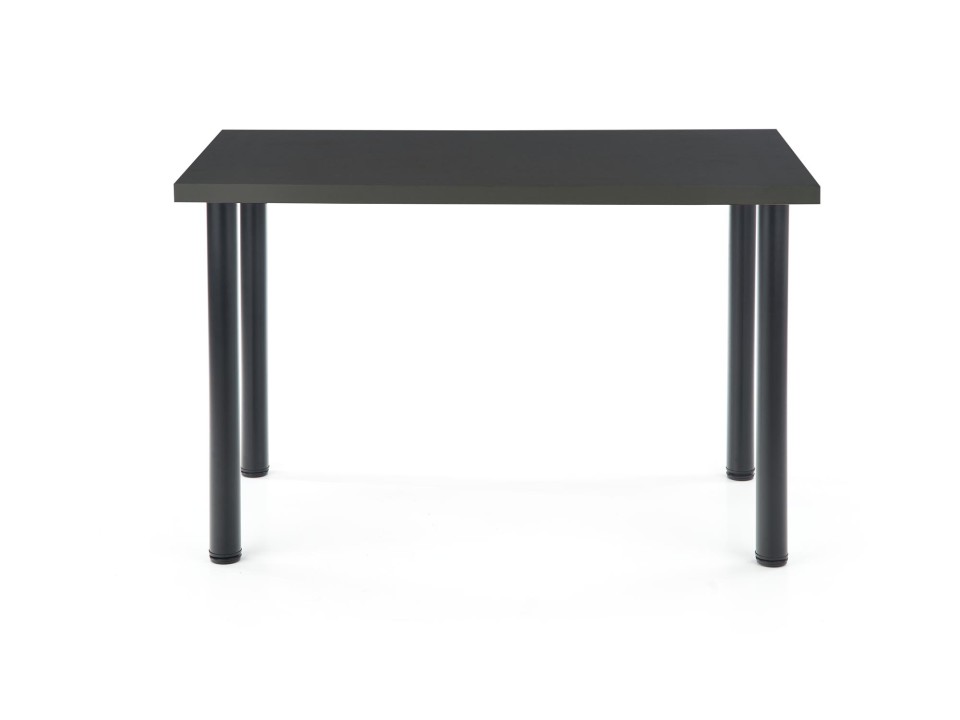 Stół MODEX 2 120 kolor blat - antracyt, nogi - czarny - Halmar