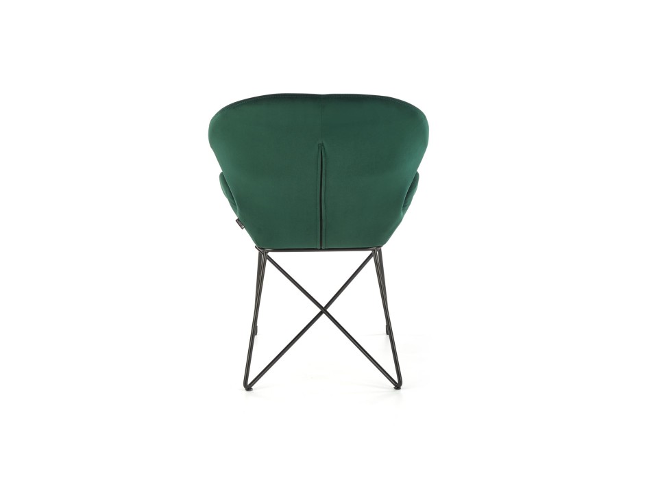 Krzesło K458 ciemny zielony - Halmar