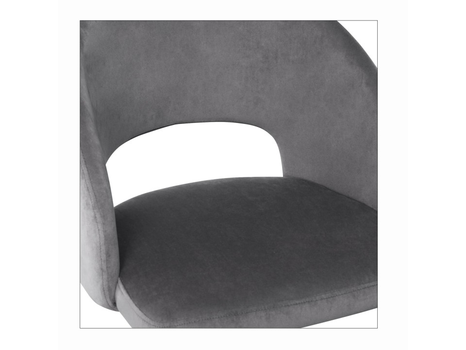 Krzesło K455 popielaty ) - Halmar