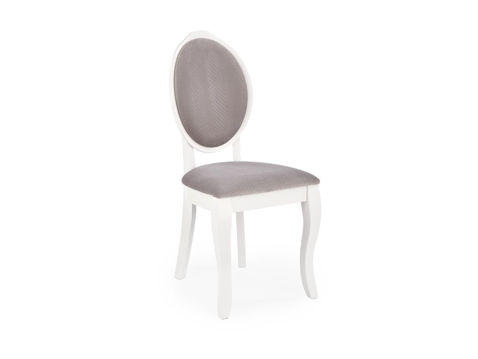 Krzesło VELO kolor biały/popiel - Halmar