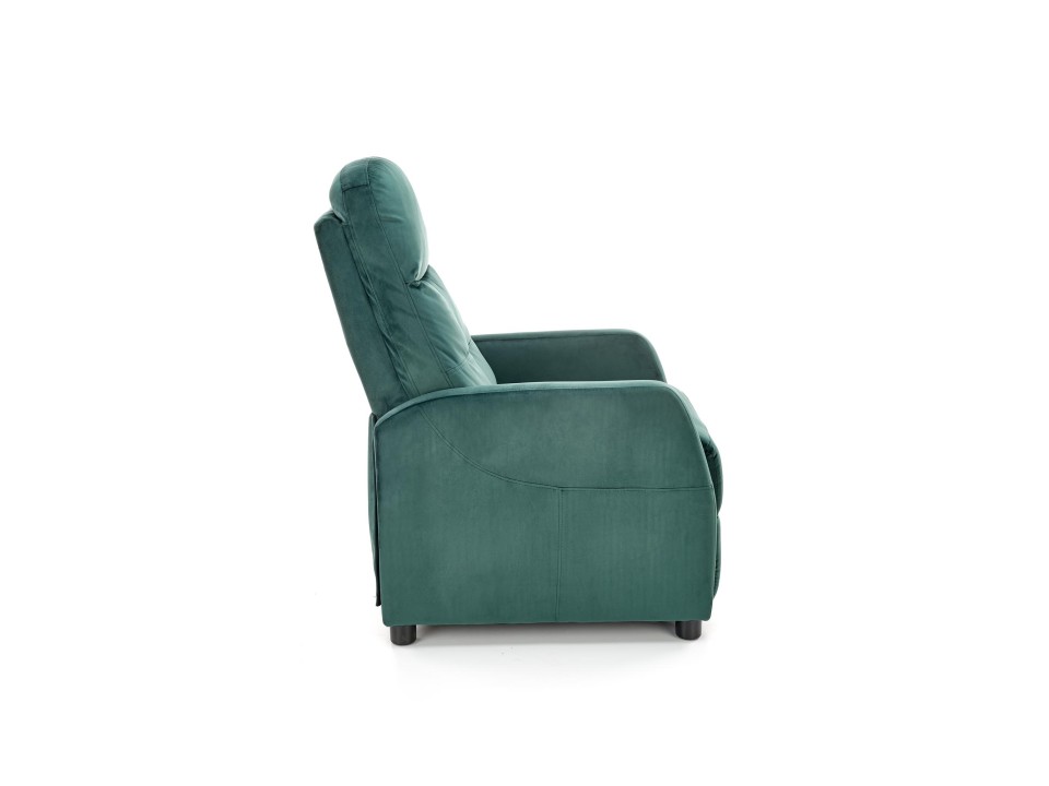 Fotel FELIPE 2 wypoczynkowy ciemny zielony - Halmar