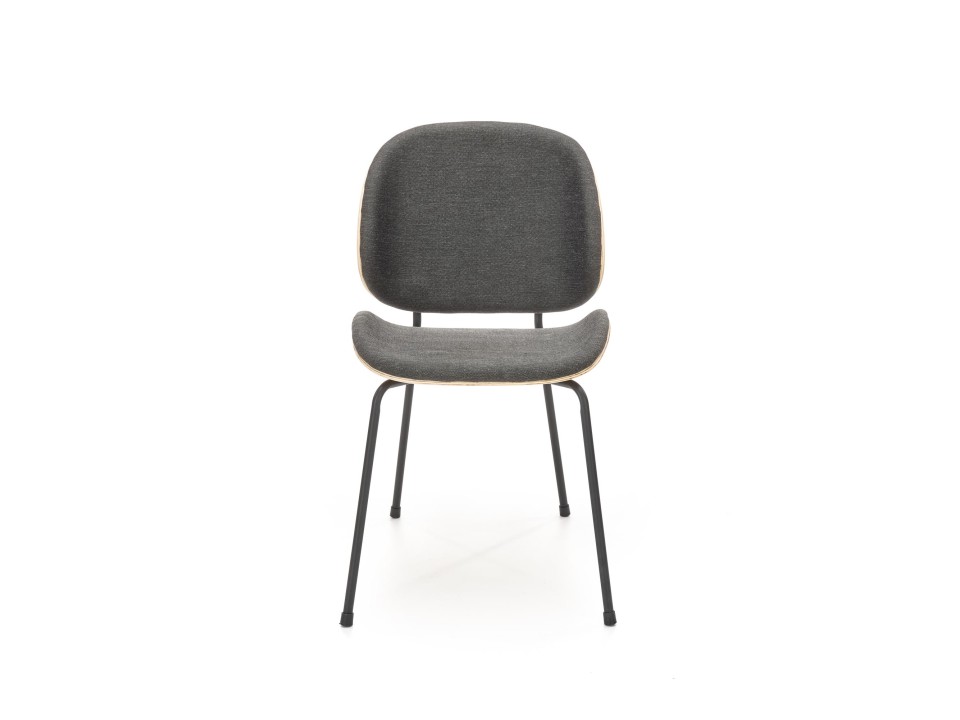 Krzesło K467 dąb naturalny / tap: ciemny popiel - Halmar