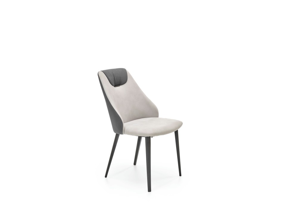 Krzesło K470 j.popiel/c.popiel - Halmar