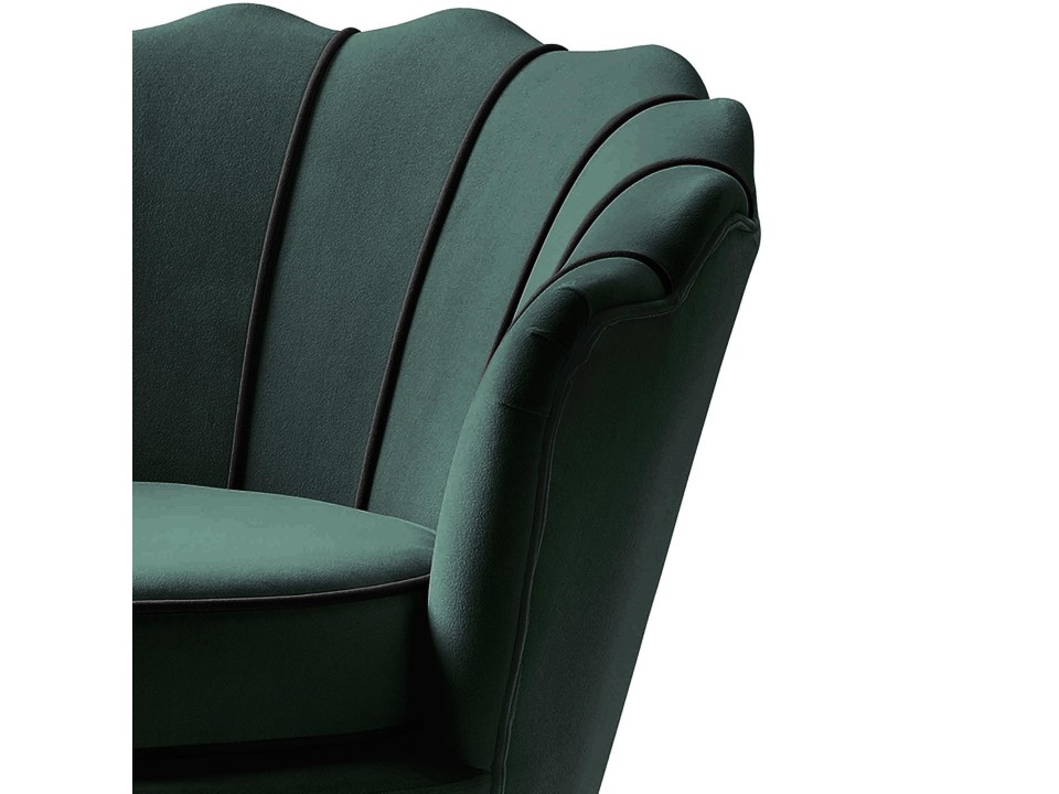 Fotel ANGELO wypoczynkowy ciemny zielony - Halmar