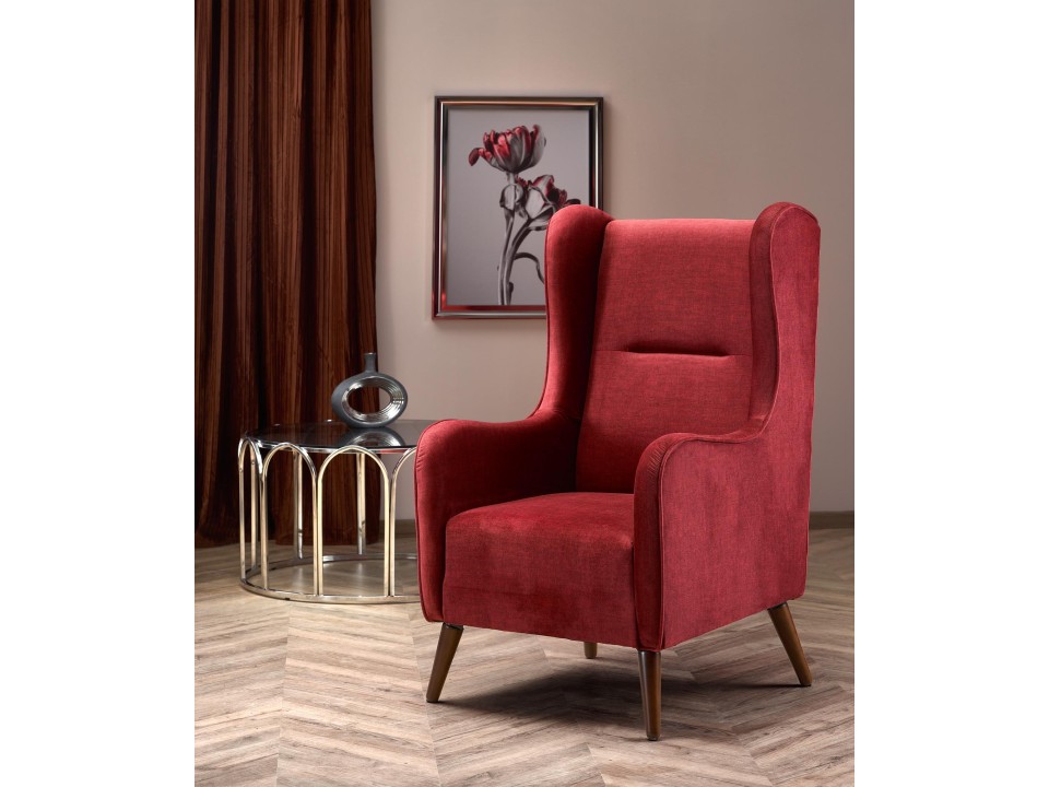 Fotel CHESTER 2 wypoczynkowy bordowy - Halmar