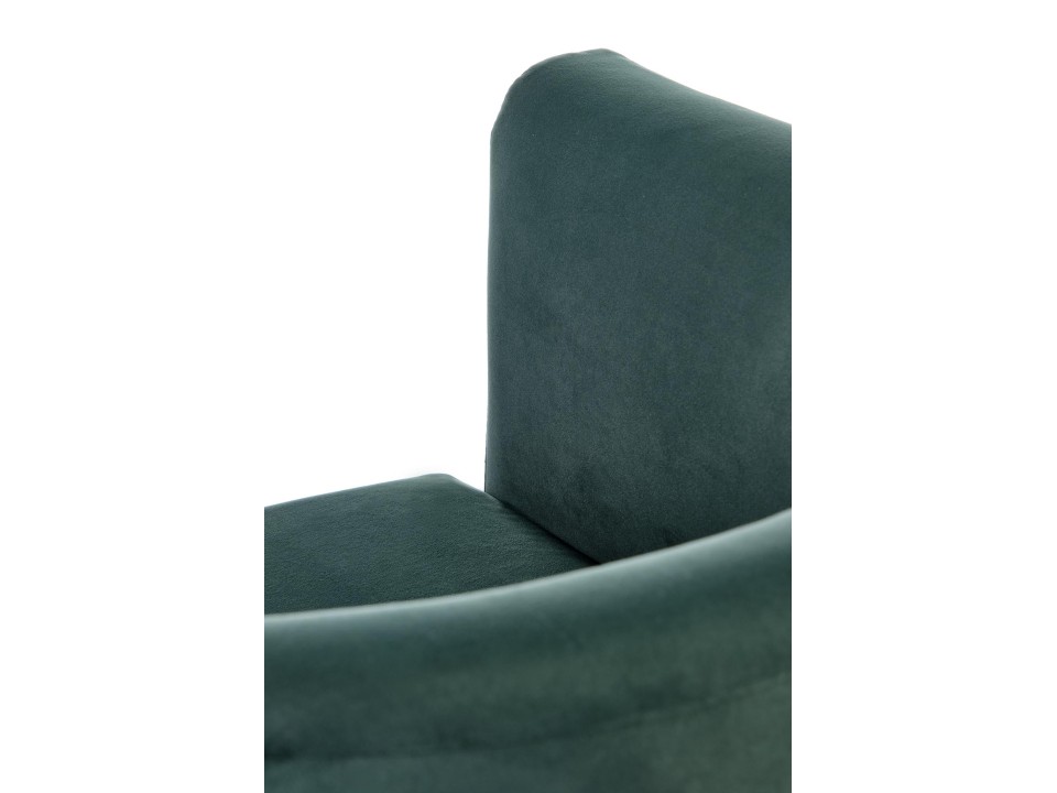 Fotel CLUBBY 2 wypoczynkowy ciemny zielony / naturalny - Halmar