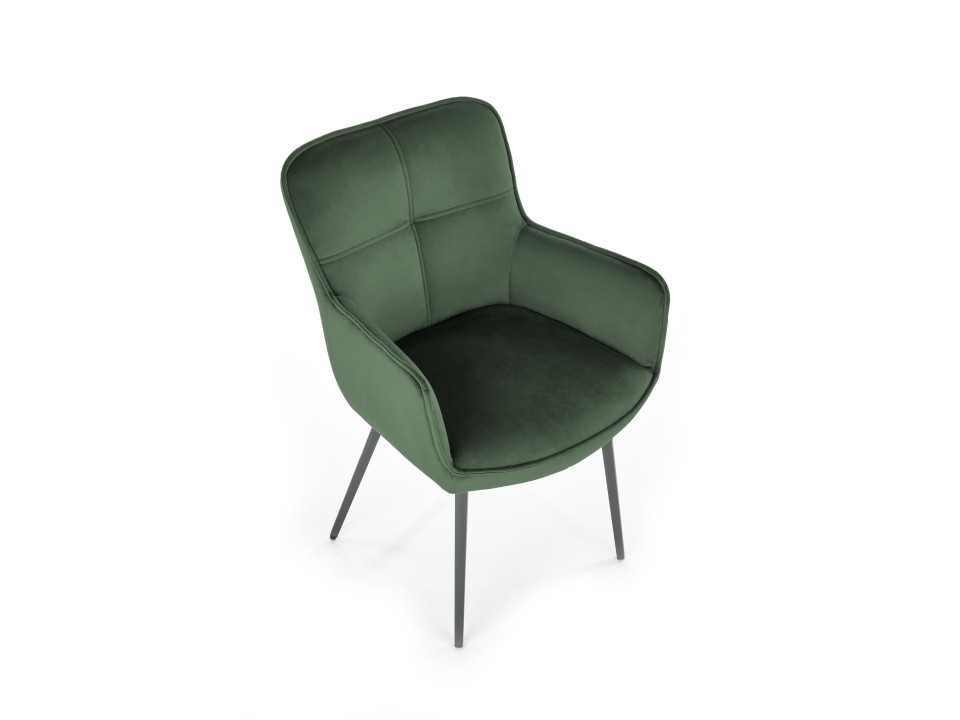 Krzesło K463 ciemny zielony - Halmar