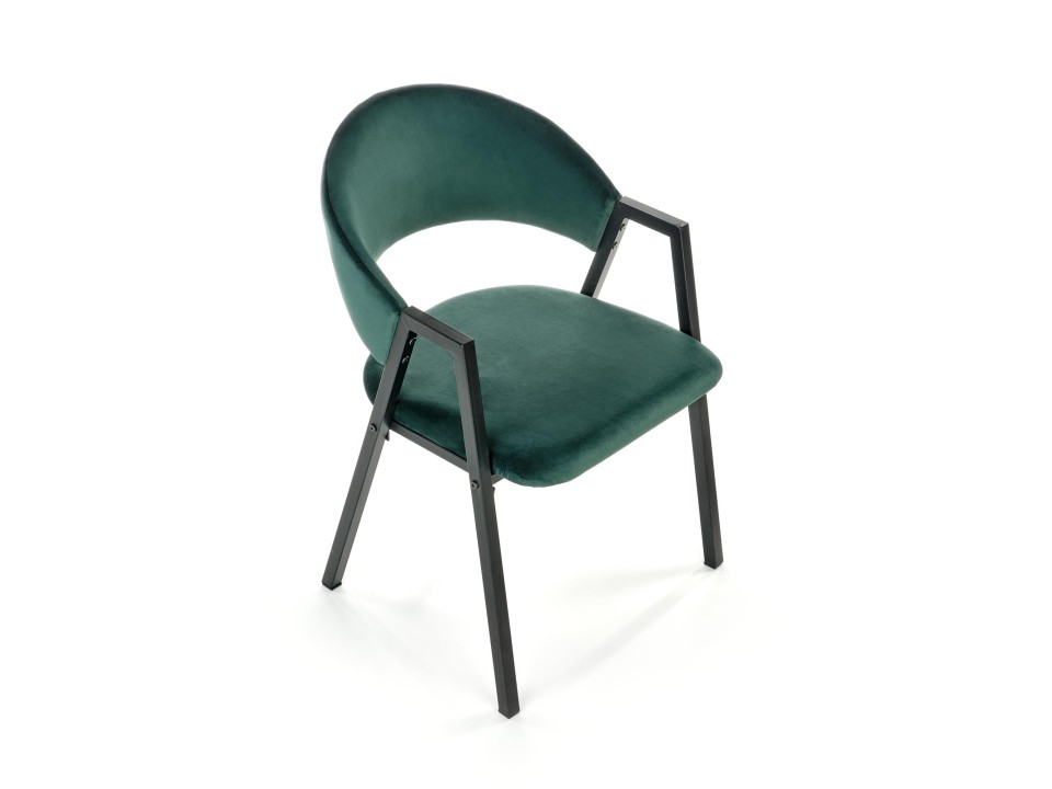 Krzesło K473 ciemny zielony - Halmar
