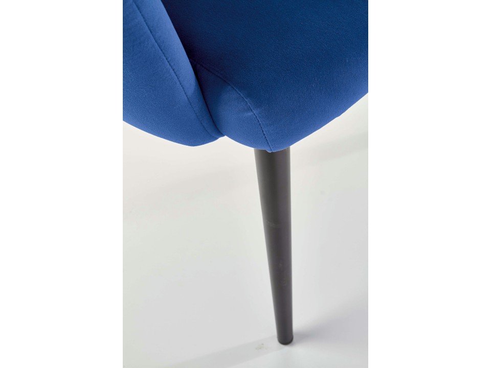 Krzesło K410 granatowy velvet - Halmar