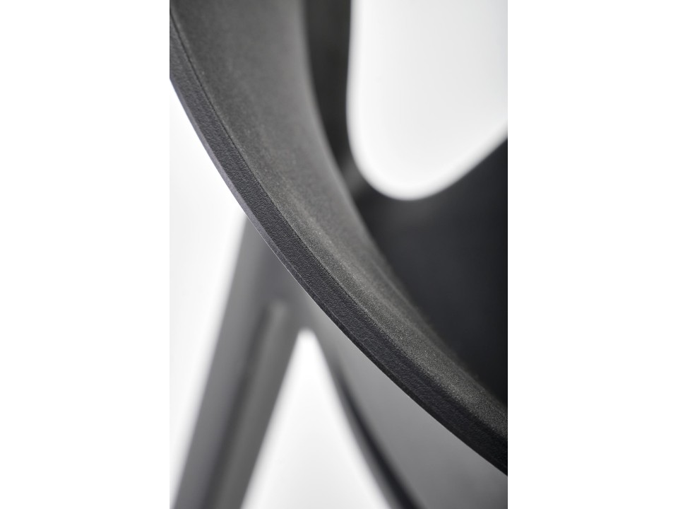 Krzesło K491 plastik czarny - Halmar