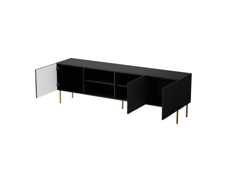 Rtv JUNGLE czarny mat/ czarny mat - Halmar