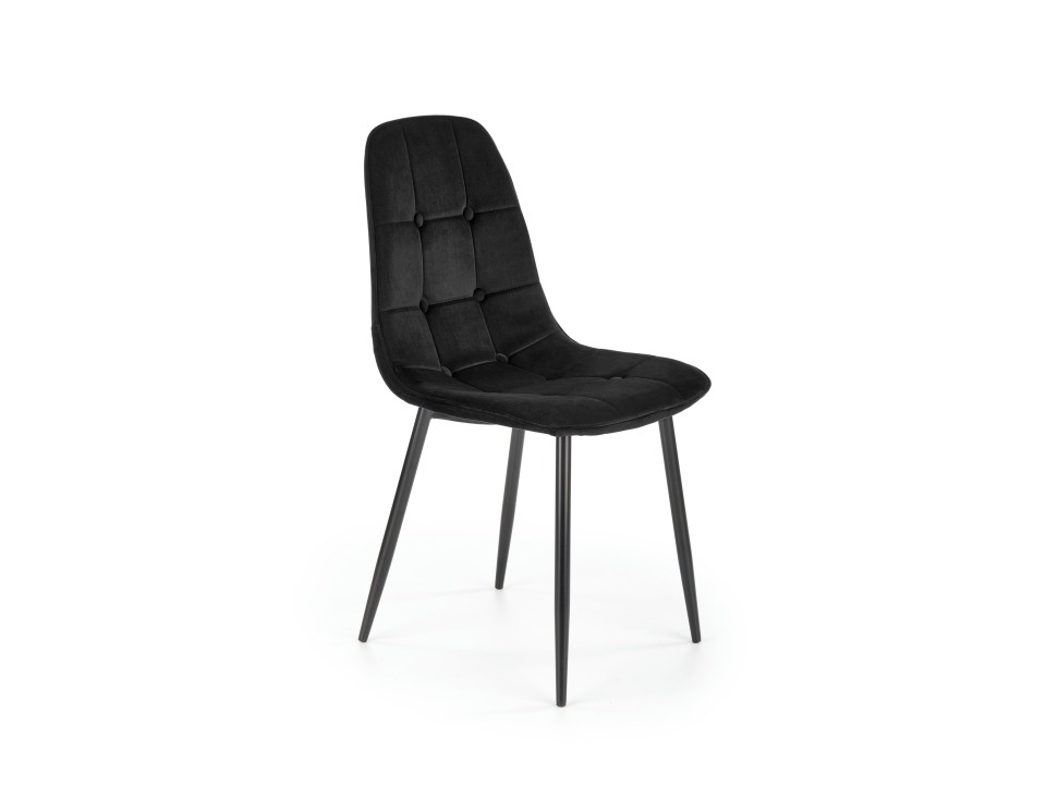 Krzesło K417 czarny velvet - Halmar
